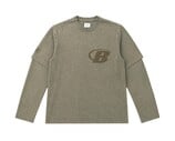 Bruut Layered Capital Longsleeve Faded Brown BT2690 003