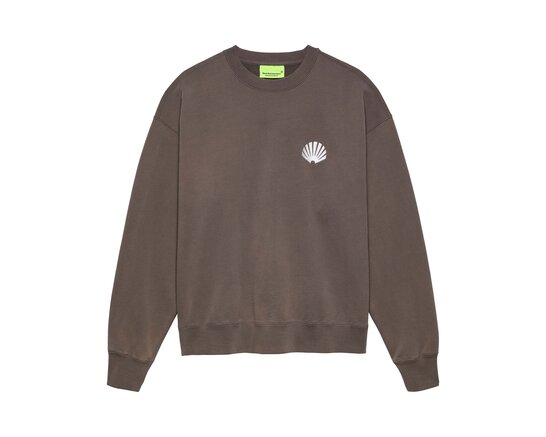 Logo Crewneck Falcon White 2602 118 003 New Amsterdam Surf Association Logo Crewneck Falcon White 2602 118 003