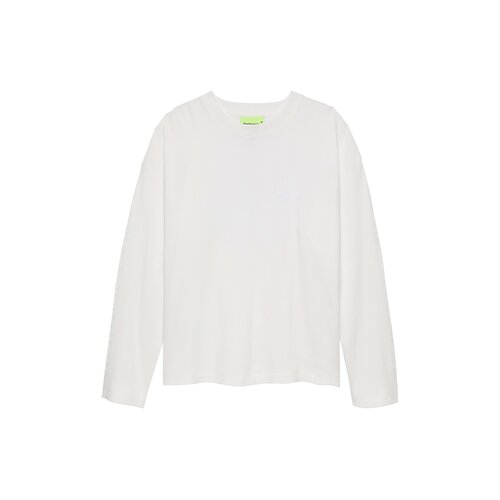 Logo Longsleeve Waffle White 2602092002