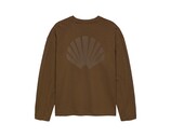 New Amsterdam Surf Association Logo Longsleeve Waffle Brown 2602092001
