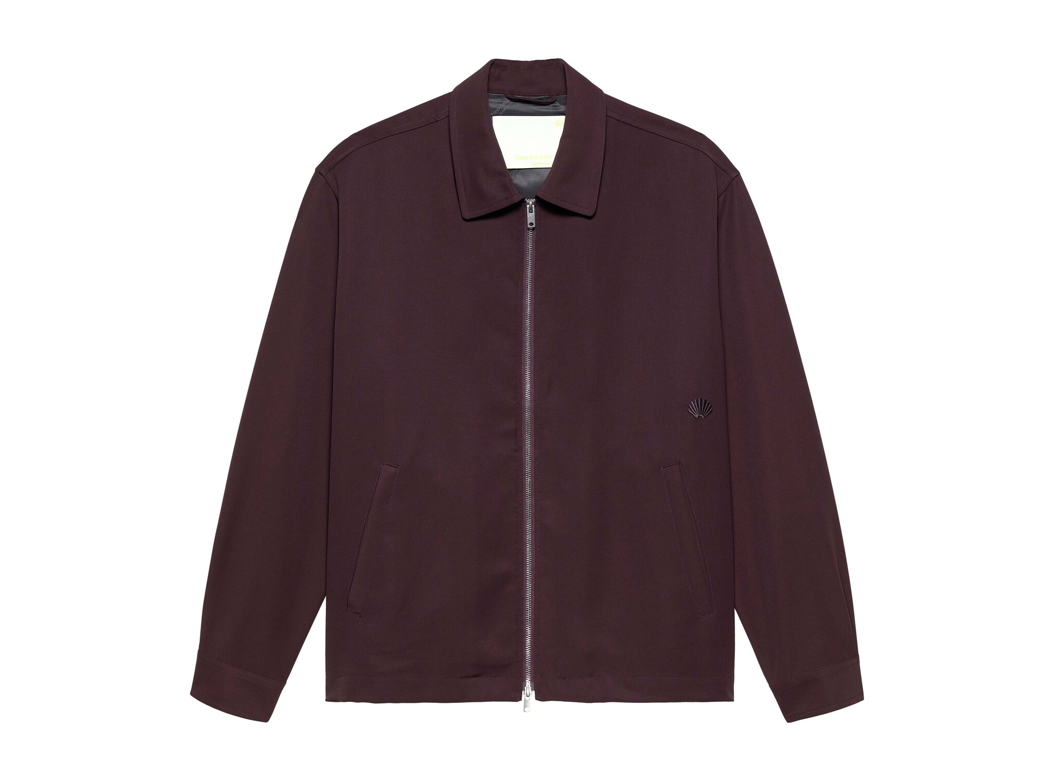 Zip Up Shirt Wine 2602026002 New Amsterdam Surf Association Zip Up Shirt Wine 2602026002