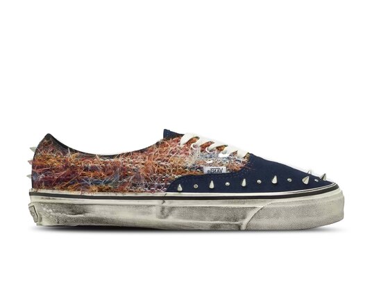 LX Authentic 44 Mohair Blue Multi VN000DB8BER1 Vans LX Authentic 44 Mohair Blue Multi VN000DB8BER1