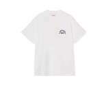 Carhartt WIP SS Arch Script T-Shirt White Dark Navy I037255.12H.XX.03