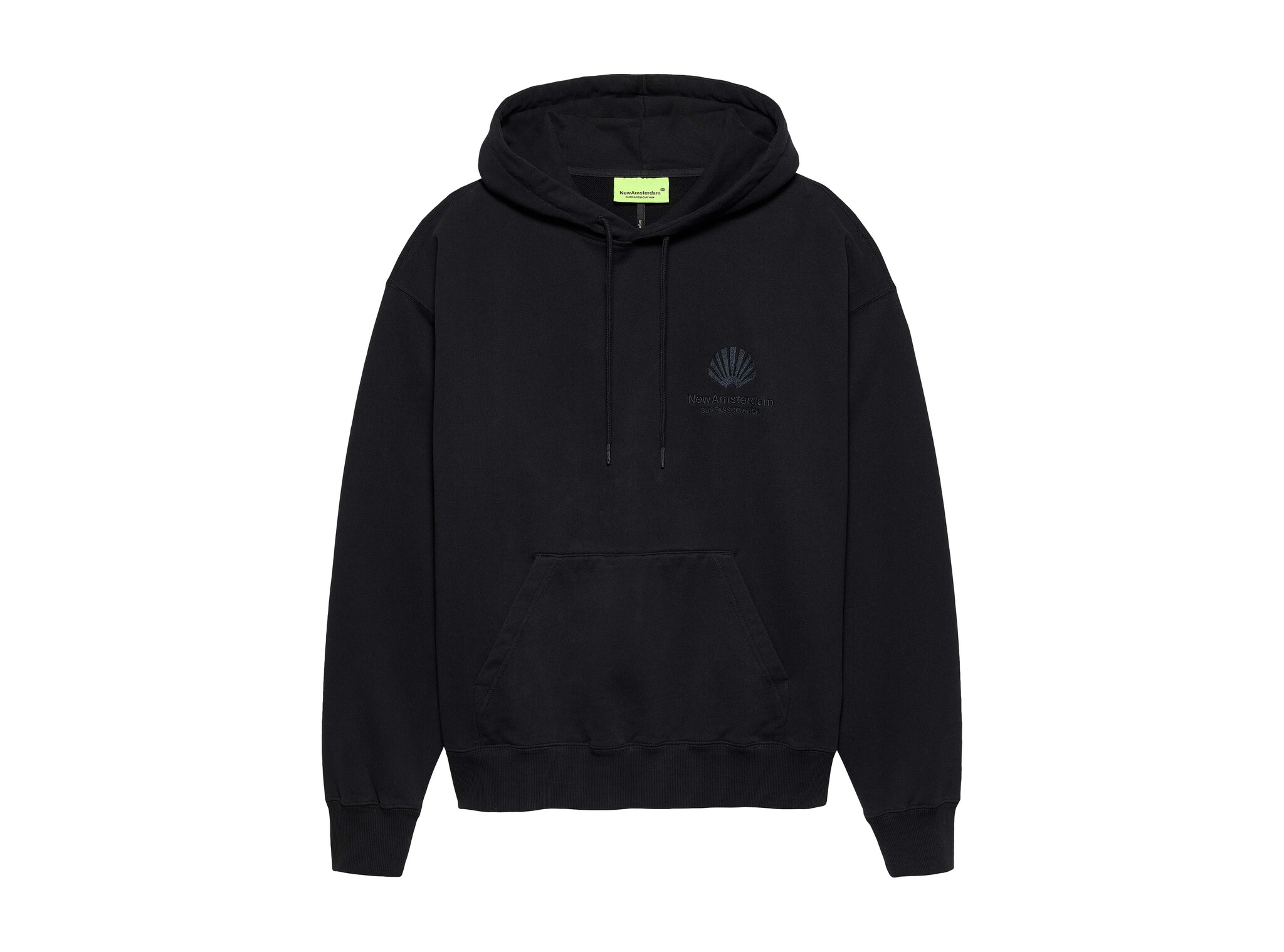 Logo Hoodie Black Night Sky 2602117002 New Amsterdam Surf Association Logo Hoodie Black Night Sky 2602117002