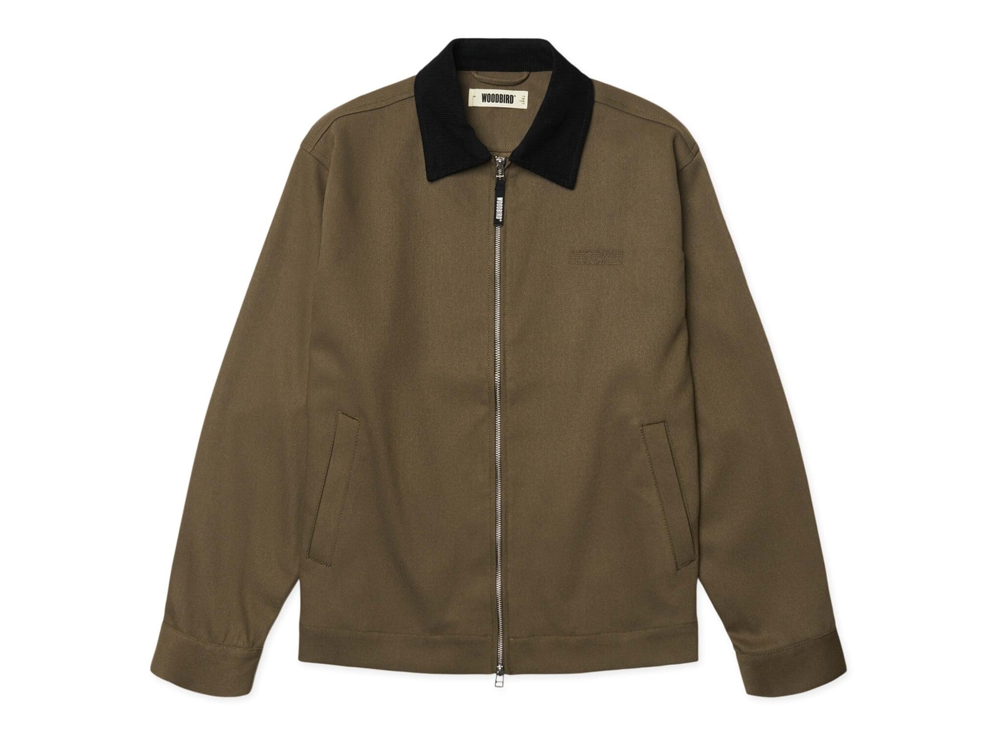 Woodbird WBPon Nickle Work Jacket Dark Olive 2636 907