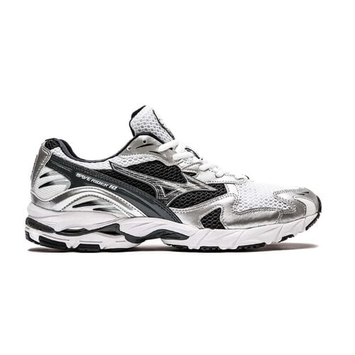Wave Rider 10 White Silver Black D1GA210405