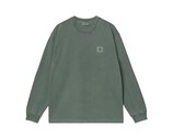 LS Vista T Shirt Dark Scarab Garment Dyed I030779.3U0.GD.03 Carhartt WIP LS Vista T Shirt Dark Scarab Garment Dyed I030779.3U0.GD.03