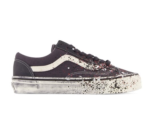 LX Old Skool 36 Paint Splatter Charcoal Grey VN000D9RH911 Vans LX Old Skool 36 Paint Splatter Charcoal Grey VN000D9RH911