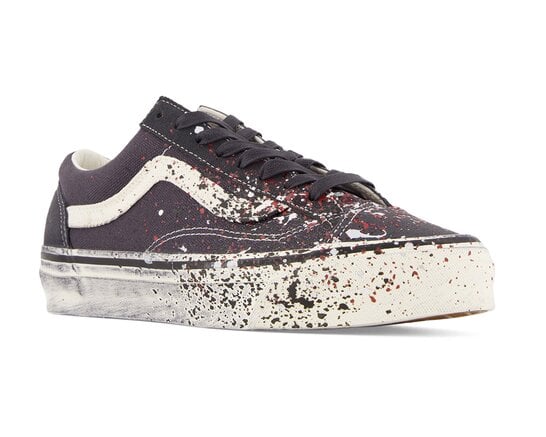LX Old Skool 36 Paint Splatter Charcoal Grey VN000D9RH911 Vans LX Old Skool 36 Paint Splatter Charcoal Grey VN000D9RH911