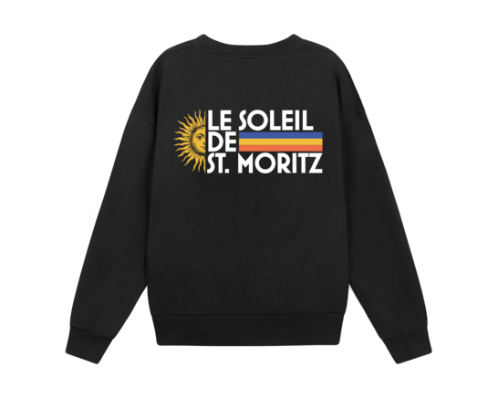 Le Soleil Crewneck Black CC 62021 001 Collectiq Le Soleil Crewneck Black CC 62021 001