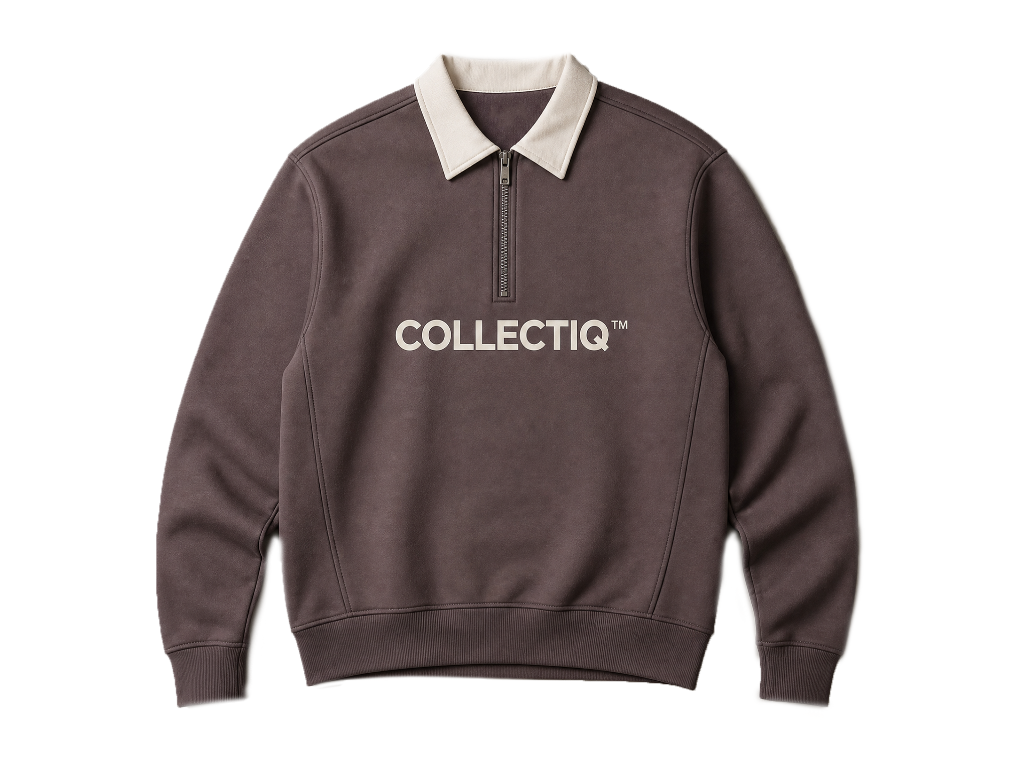 Trade Half Zip Peppercorn CC 62026 703 Collectiq Trade Half Zip Peppercorn CC 62026 703