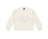 Sign Knit Polo Off White CC 62028 109 Collectiq Sign Knit Polo Off White CC 62028 109