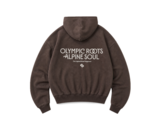 Olympic Roots Zip Hoodie Peppercorn CC 63027 703 Collectiq Olympic Roots Zip Hoodie Peppercorn CC 63027 703