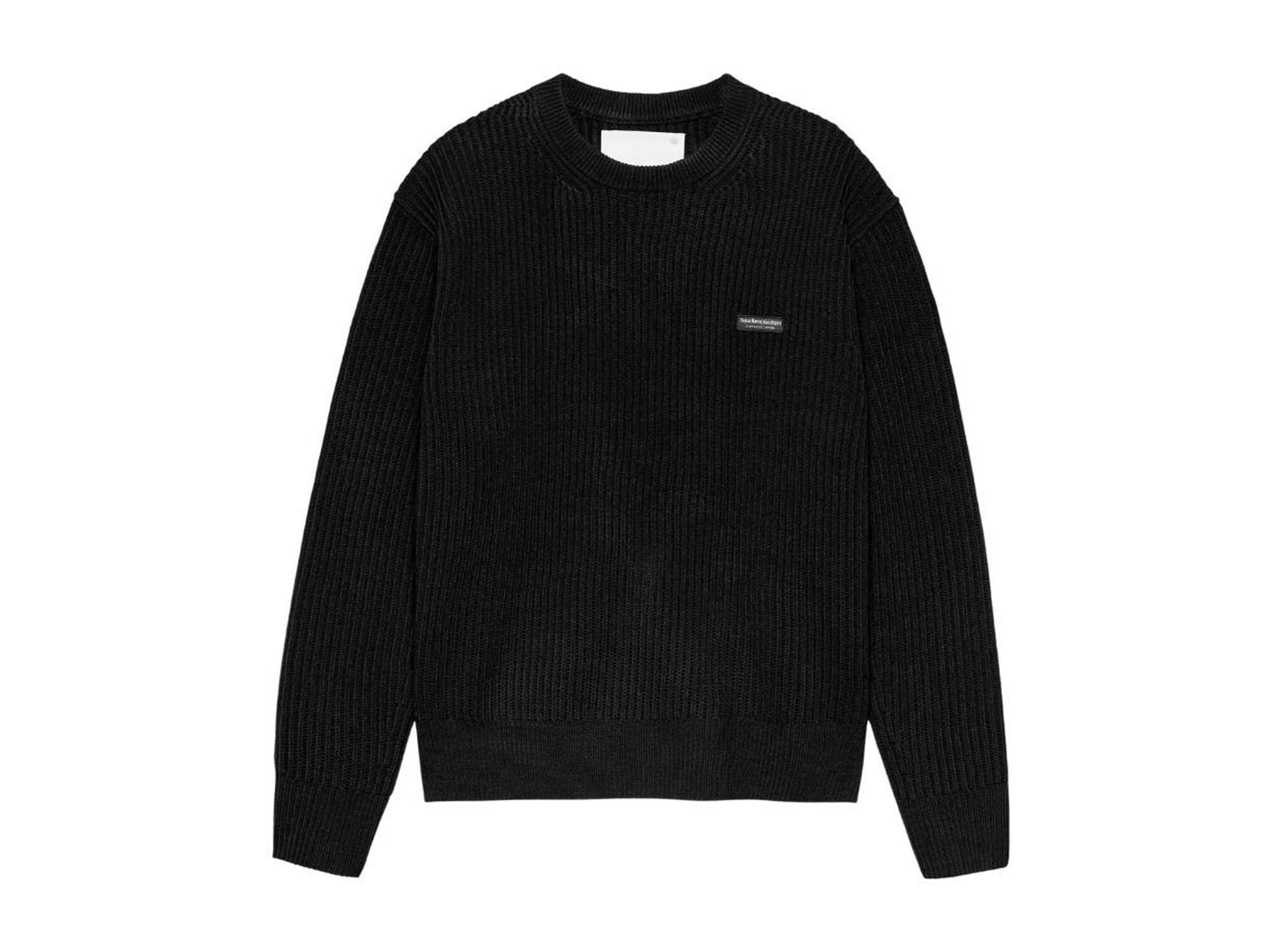 Knitted Crewneck Black 2602036001 New Amsterdam Surf Association Knitted Crewneck Black 2602036001