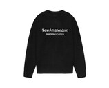 Knitted Crewneck Black 2602036001 New Amsterdam Surf Association Knitted Crewneck Black 2602036001