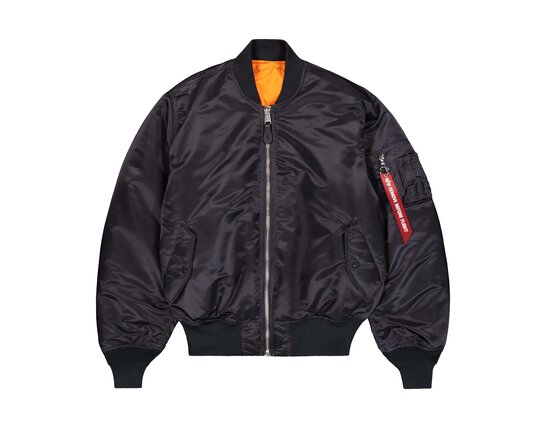 Alpha Industries MA-1 Heritage Bomber Jacket Iron Grey 100101 466