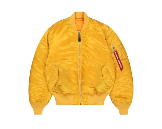 MA-1 Heritage Bomber Jacket Wheat 100101 441 Alpha Industries MA-1 Heritage Bomber Jacket Wheat 100101 441
