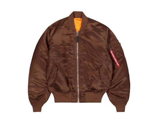 Alpha Industries MA-1 Heritage Bomber Jacket Powder Brown 100101 204