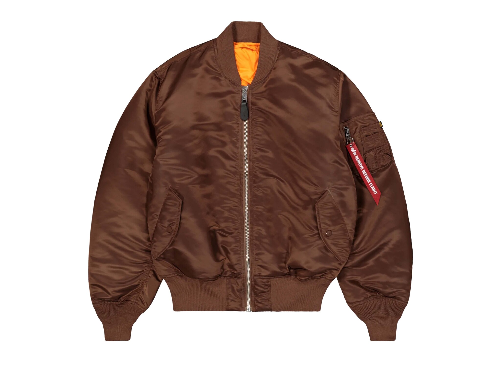 Alpha Industries MA-1 Heritage Bomber Jacket Powder Brown 100101 204