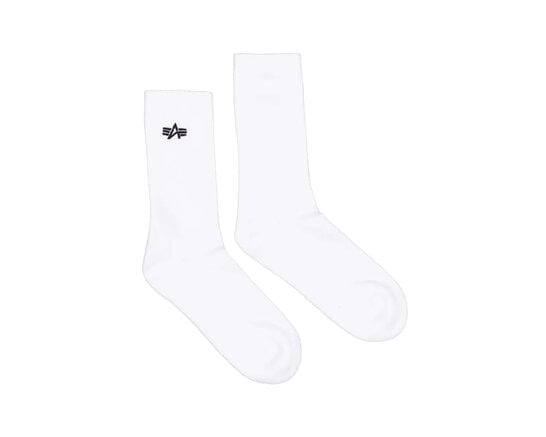 Alpha Industries Basic Socks 3-pack White 156986 09