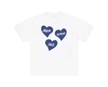 Arbor Antwerp Triple Love T Shirt Blue TS-TRIP-LOVE-BLU