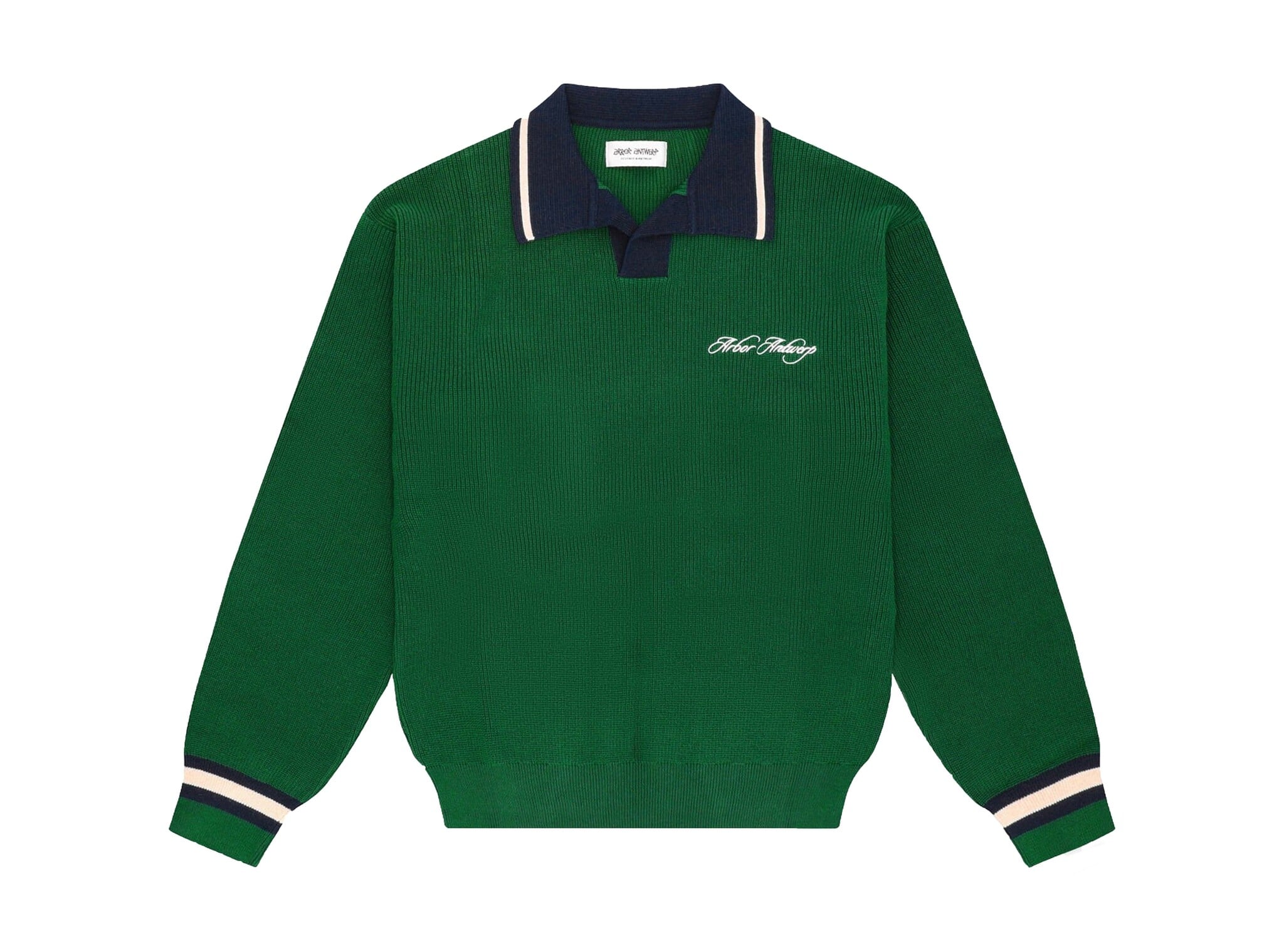 Arbor Antwerp V-neck Polo Green PO-VNCK-STD-GRN