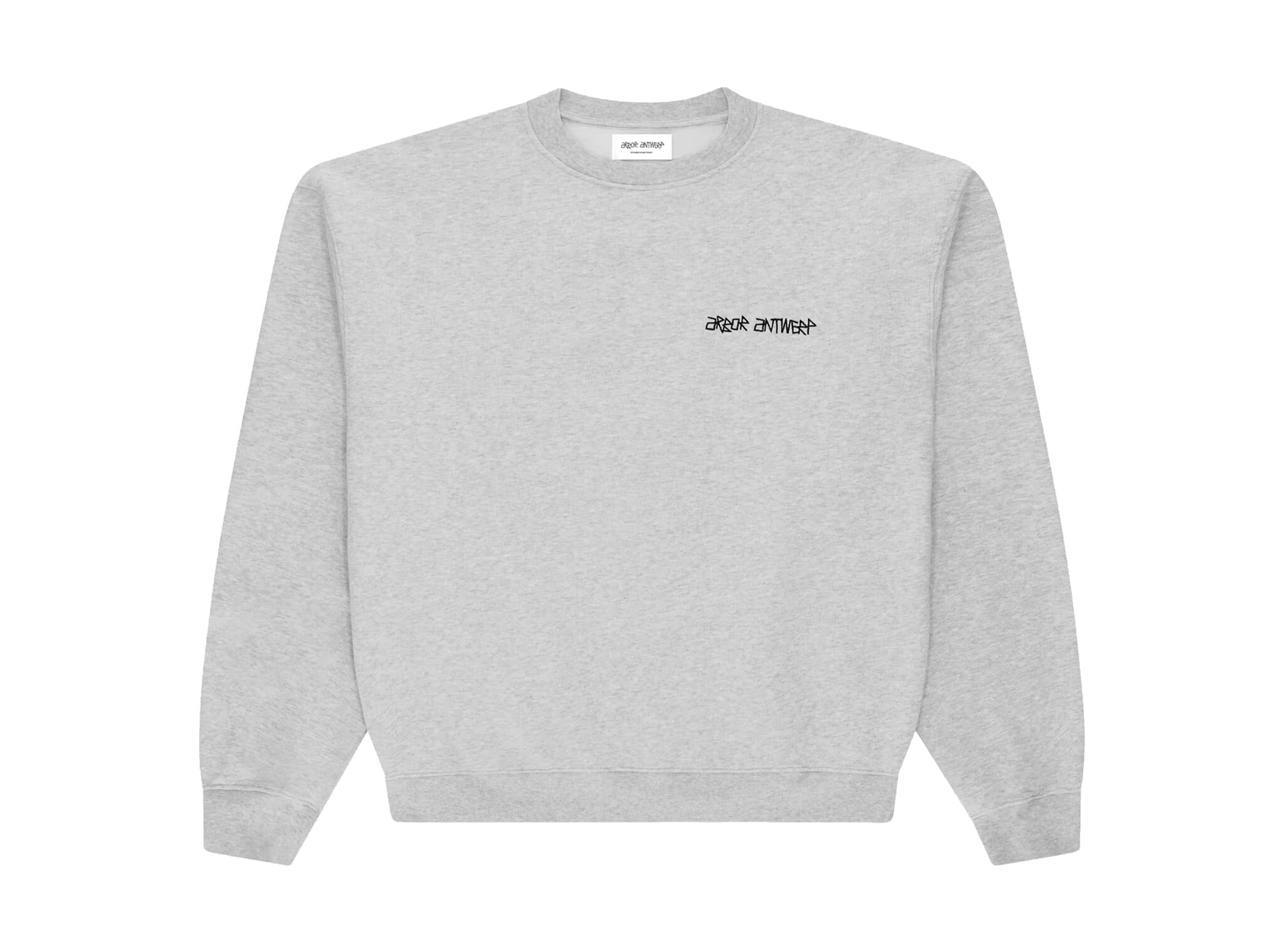 Nine Flowers Crewneck Melange CN-NINE-FLOR-MEL Arbor Antwerp Nine Flowers Crewneck Melange CN-NINE-FLOR-MEL