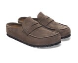 Birkenstock Naples Wrapped Concrete Gray Narrow Fit 1029712