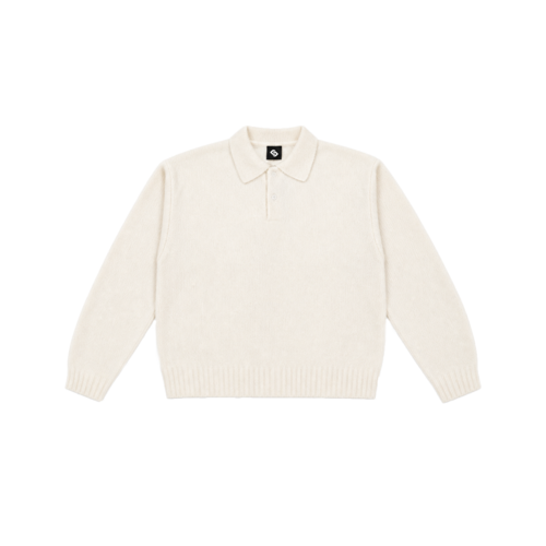 Sign Knit Polo Off White CC 62028 109