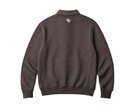 Collectiq Trade Half Zip Peppercorn CC 62026 703