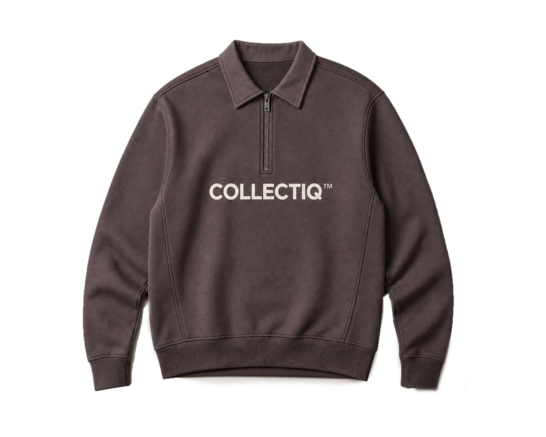 Collectiq Trade Half Zip Peppercorn CC 62026 703