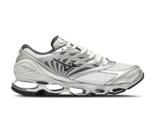 Mizuno Wave Prophecy LS White Iron Gate Silver D1GA251106