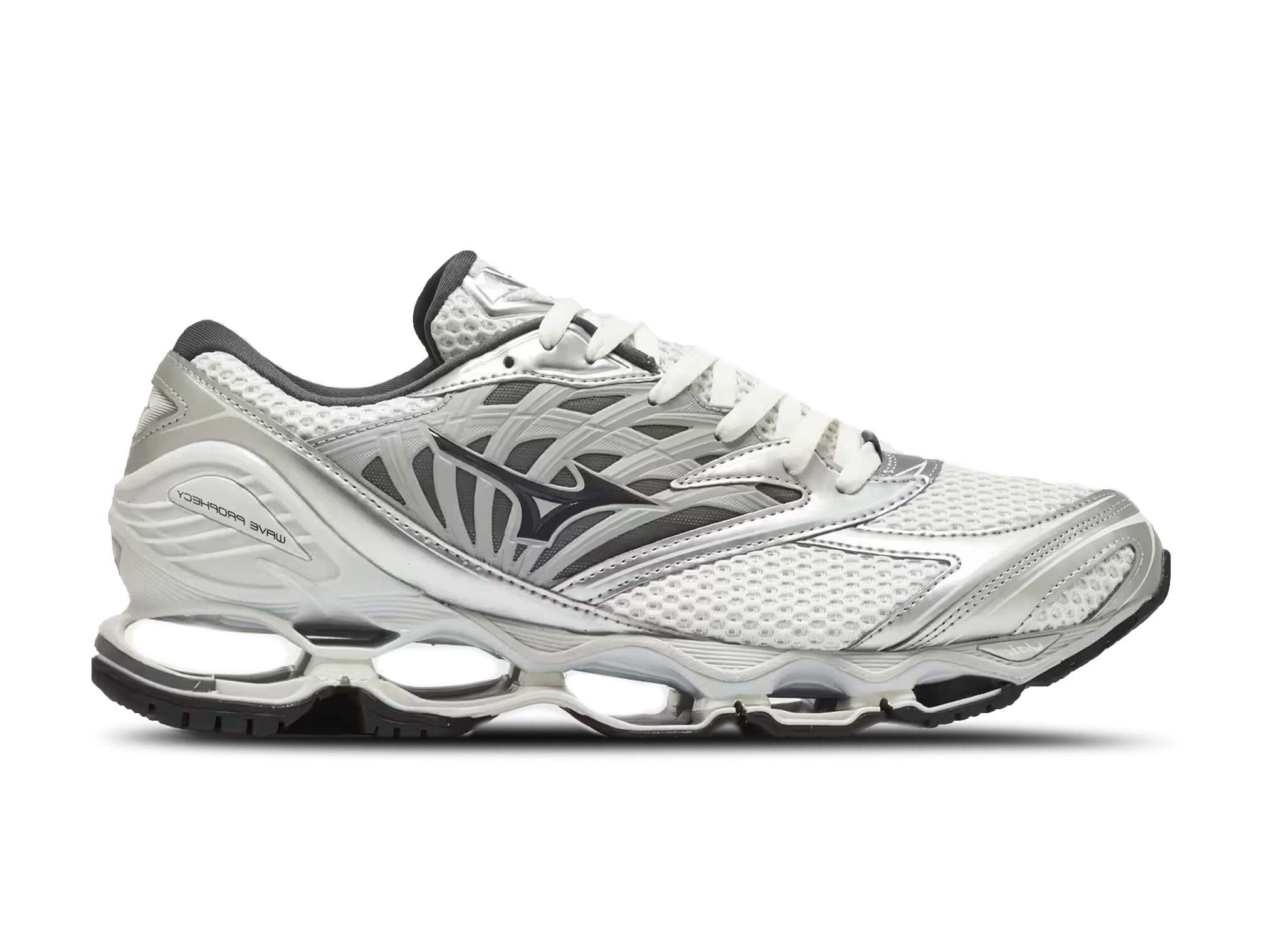 Mizuno Wave Prophecy LS White Iron Gate Silver D1GA251106