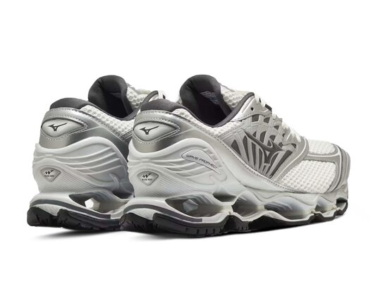 Mizuno Wave Prophecy LS White Iron Gate Silver D1GA251106