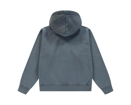 Stencil Sunfade Zip Hoodie Navy AW26 110HJ Arte Antwerp Stencil Sunfade Zip Hoodie Navy AW26 110HJ
