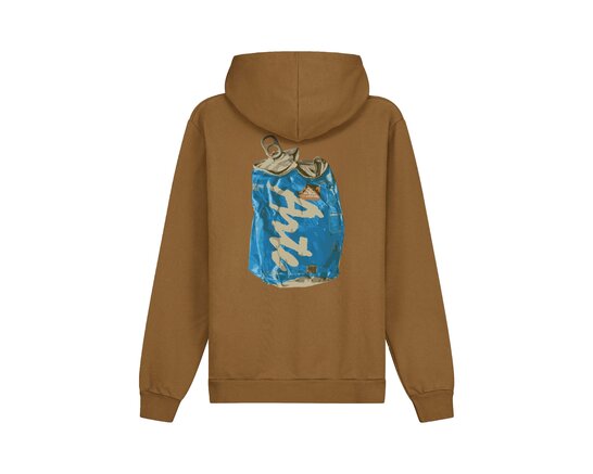 Disposable Hoodie Brown AW26 130H Arte Antwerp Disposable Hoodie Brown AW26 130H