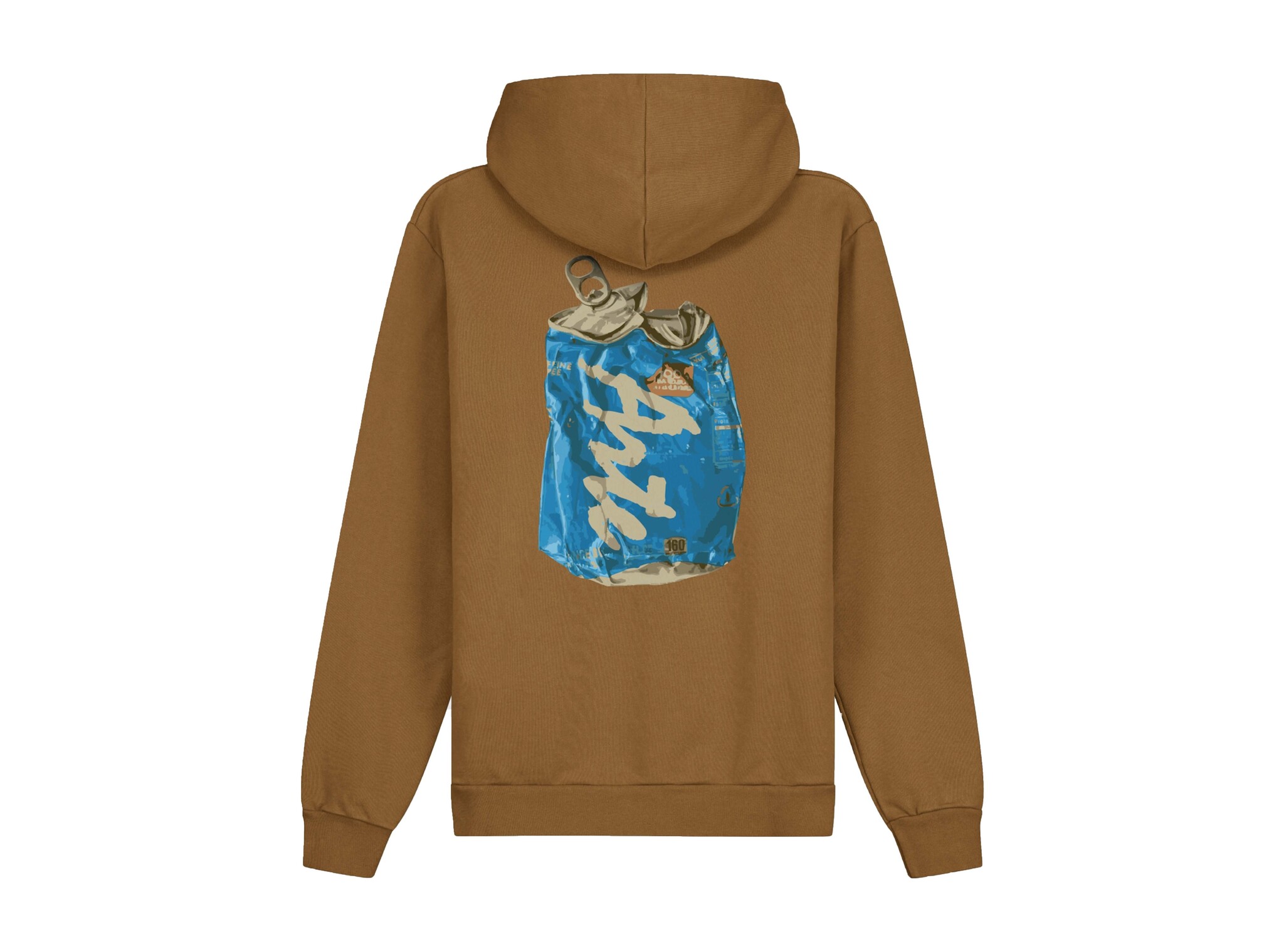 Disposable Hoodie Brown AW26 130H Arte Antwerp Disposable Hoodie Brown AW26 130H