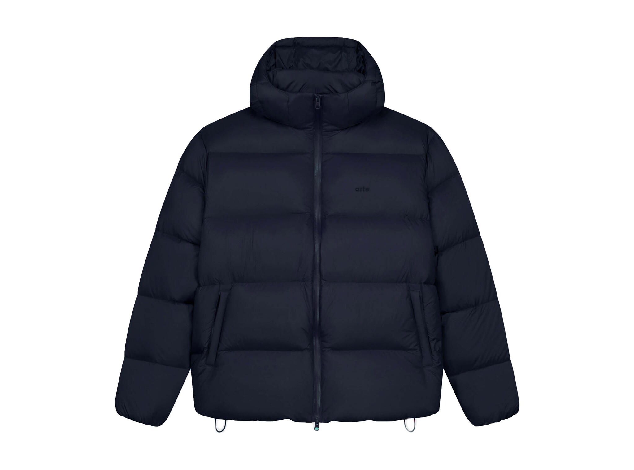 Hooded Puffer Navy AW26 219J.C Arte Antwerp Hooded Puffer Navy AW26 219J.C