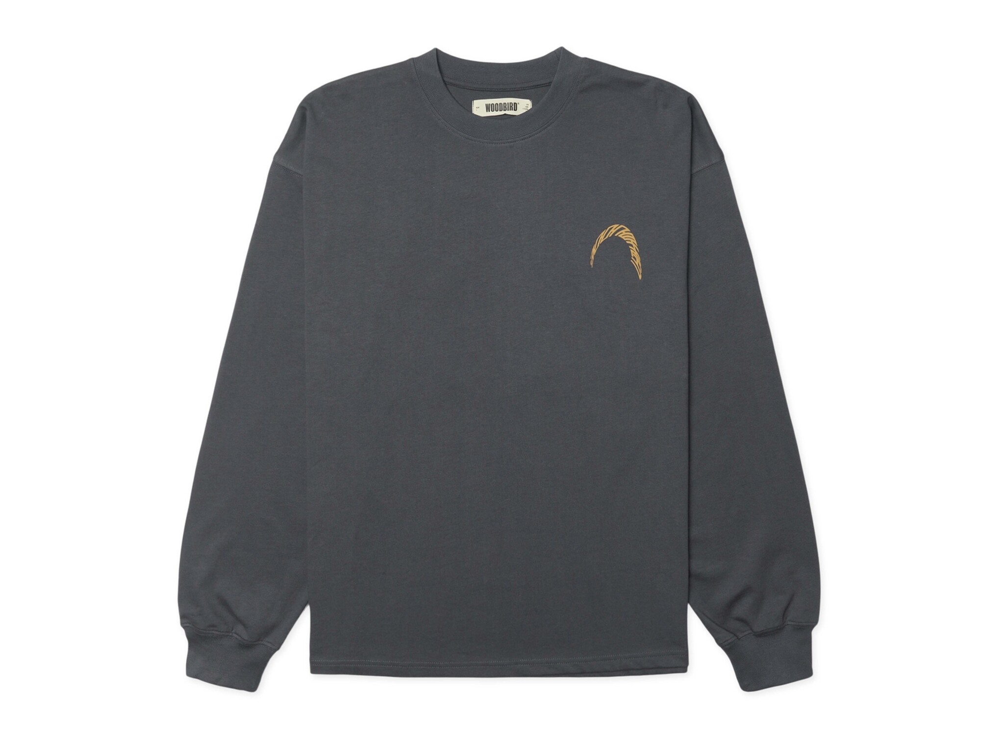 WBBeam LS Warp Tee Slate Blue 2626 409 Woodbird WBBeam LS Warp Tee Slate Blue 2626 409