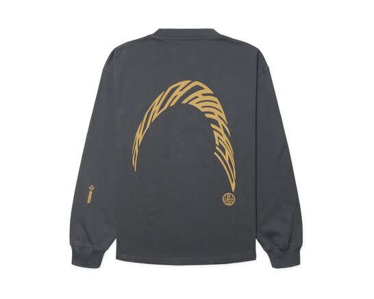 WBBeam LS Warp Tee Slate Blue 2626 409 Woodbird WBBeam LS Warp Tee Slate Blue 2626 409