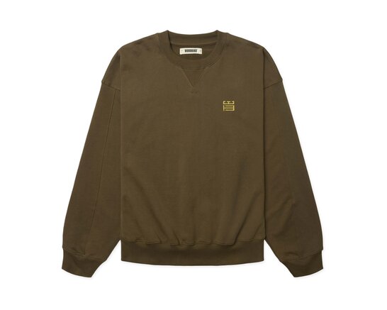 WBWake Twist Crew Dark Olive 2636 611 Woodbird WBWake Twist Crew Dark Olive 2636 611