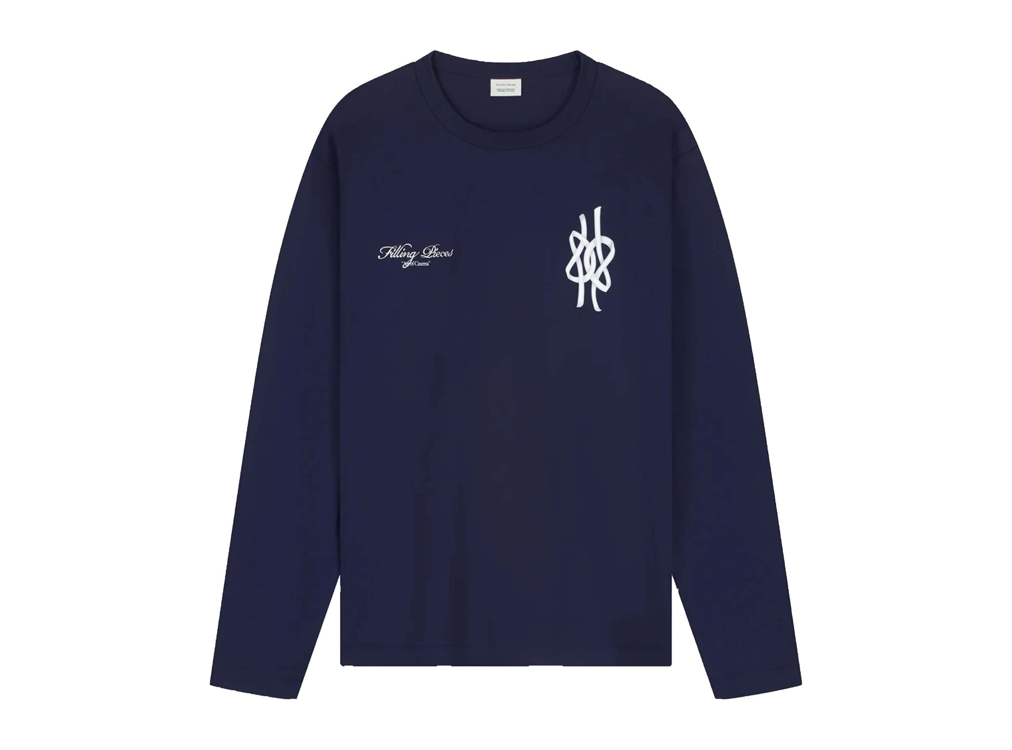 Filling Pieces Clothing Longsleeve Film strip Maritime Blue 422631501361
