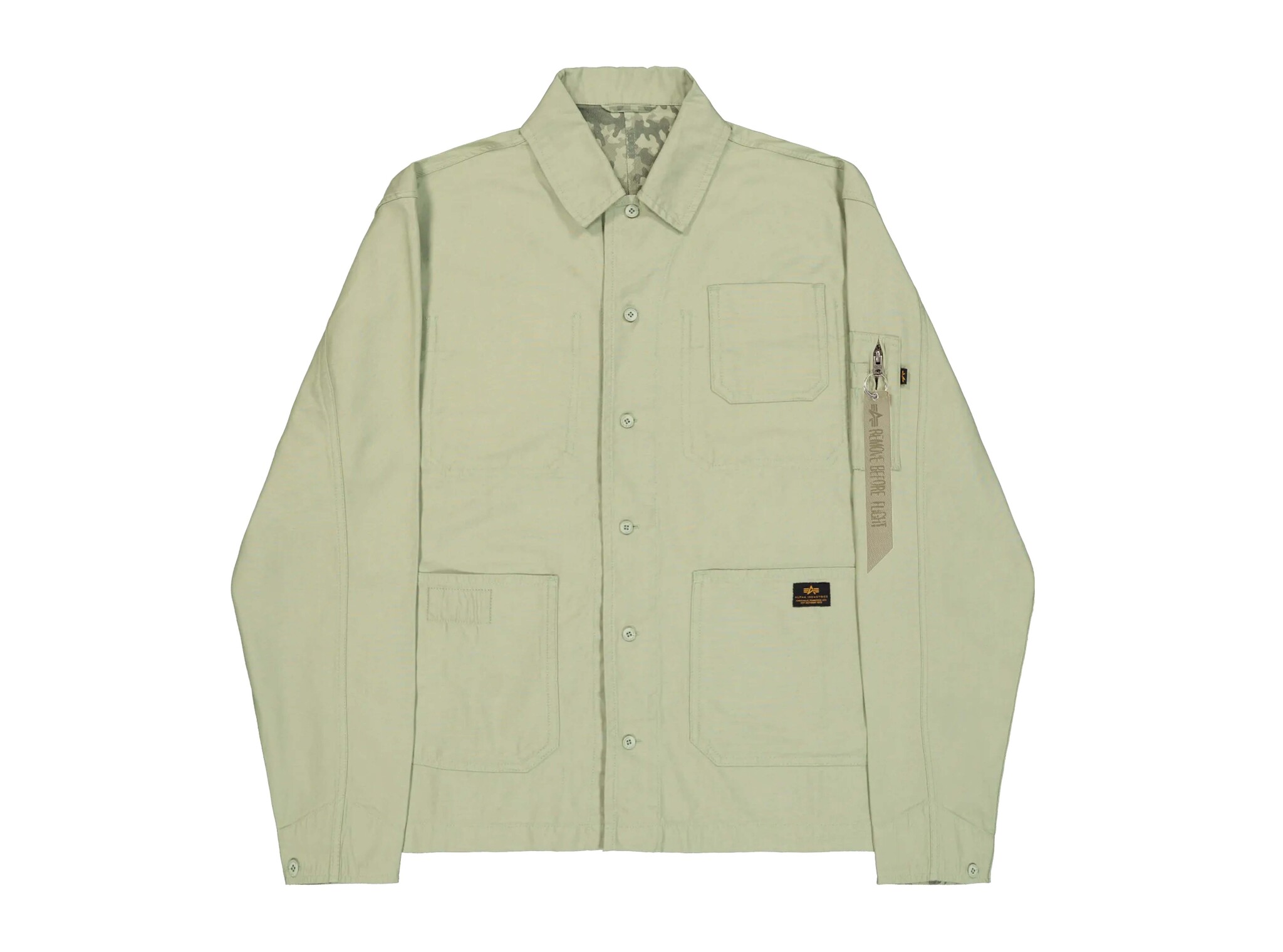 Alpha Industries Reversible Unit Shirt Forest Camo 268150 905