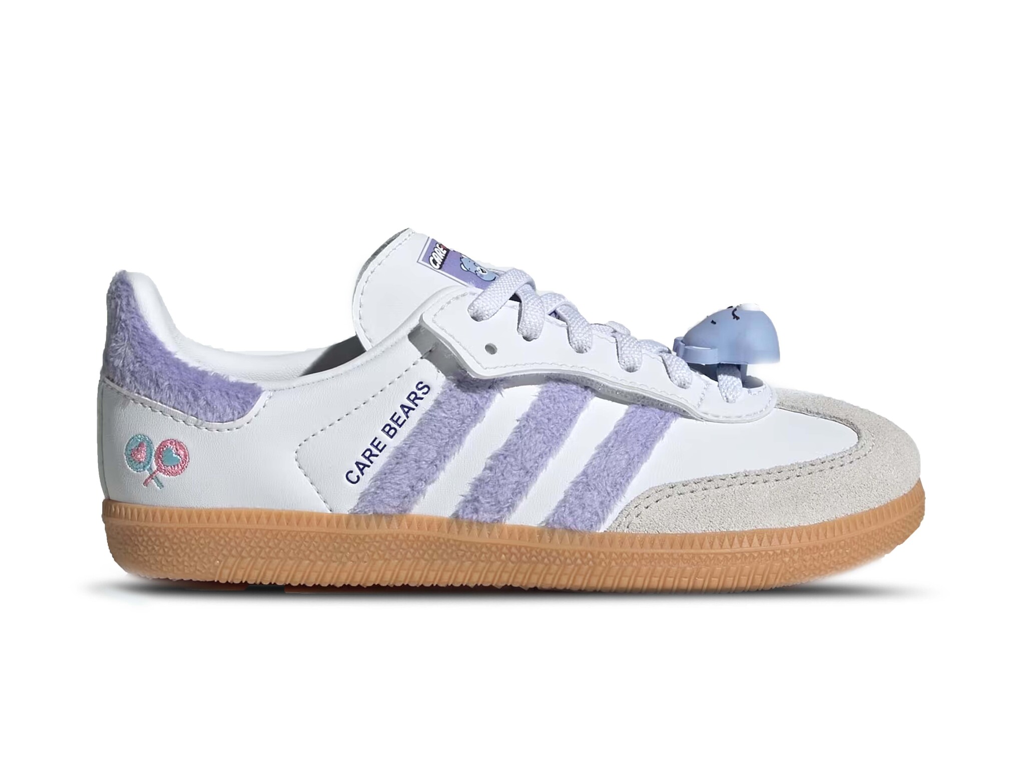 Samba OG CF EL C Light Purple Cloud White Blue Dawn KK2162 Adidas Samba OG CF EL C Light Purple Cloud White Blue Dawn KK2162