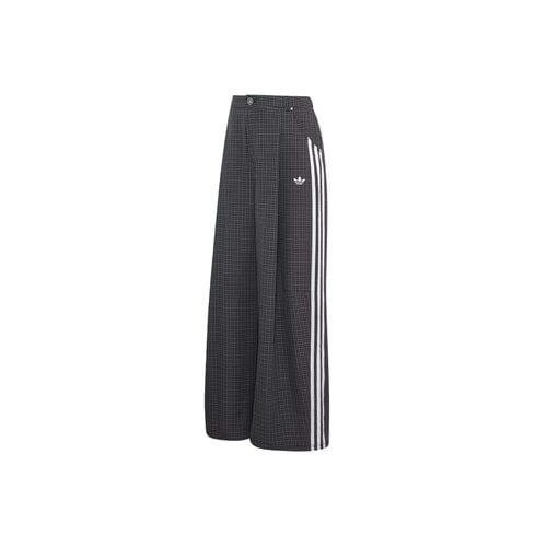 Checks Loose Fit Broek Black Grey Three Utility Black LD5340