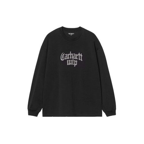 LS Blackletter T Shirt Black I037246.89.XX.03