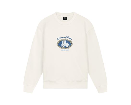 Collectiq Dices crewneck Ivory white CC 42002 110