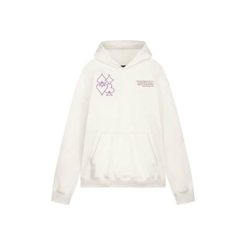 Royal Aces Hoodie Ivory White CC 43005 110