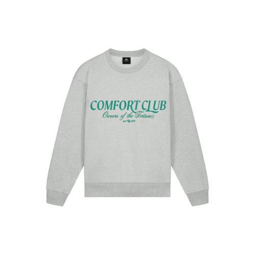 Owners Of Fortune Crewneck Light Grey Marl CC 42004 202