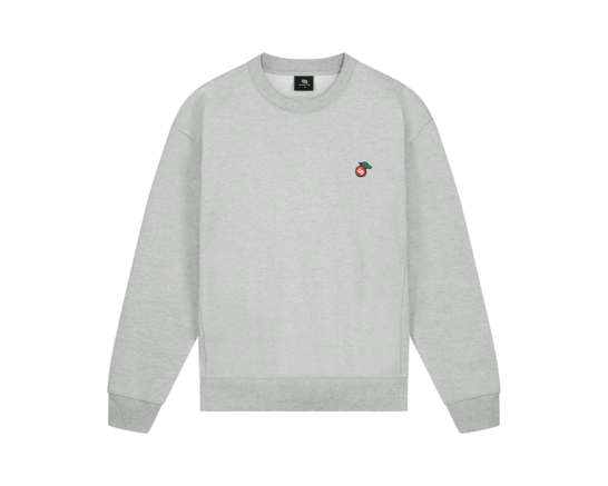 Grape Crewneck Light Grey Marl CC 42008 202 Collectiq Grape Crewneck Light Grey Marl CC 42008 202